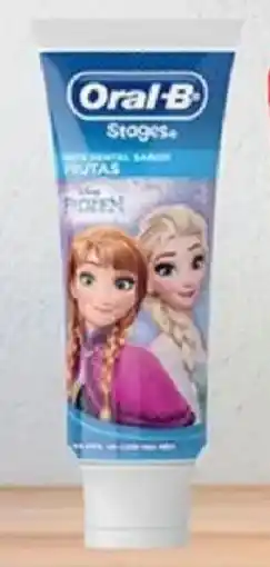 Plaza Vea Oral-B crema dental frozen oferta