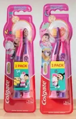 Plaza Vea Colgate cepillo dental minions / agnes 2-5 años oferta