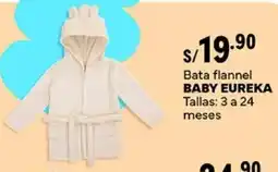 Plaza Vea Baby eureka bata flannel oferta