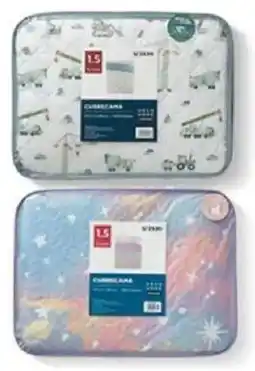 Plaza Vea Deco home cubrecama unicorn/race cars oferta