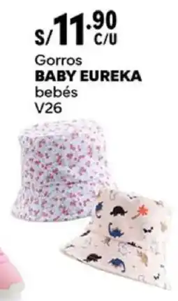 Plaza Vea Baby eureka gorros bebés v26 oferta