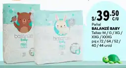 Plaza Vea Balanzé baby pañal oferta