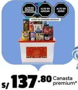 Plaza Vea Canasta premium oferta