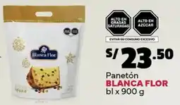 Plaza Vea Blanca flor panetón bl oferta
