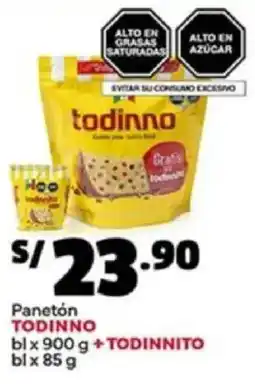 Plaza Vea Todinno panetón bl oferta