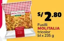 Plaza Vea Molitalia fusilli tricolor bl oferta