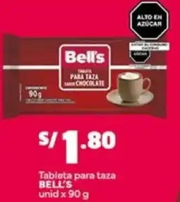 Plaza Vea Bell's tableta para taza oferta