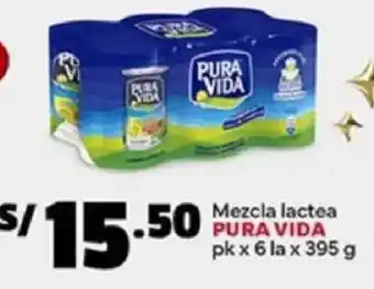 Plaza Vea Pura vida mezcla lactea oferta