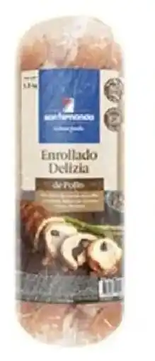 Plaza Vea San fernando enrollado de pollo delizia oferta