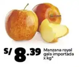 Plaza Vea Manzana royal gala importada oferta