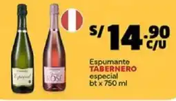 Plaza Vea Tabernero espumante especial bt oferta