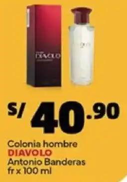 Plaza Vea Diavolo colonia hombre antonio banderas fr oferta