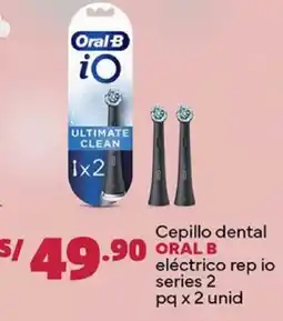 Plaza Vea Oral B cepillo dental eléctrico rep io series oferta