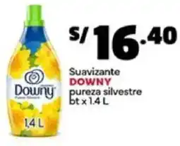 Plaza Vea Downy suavizante pureza silvestre bt oferta