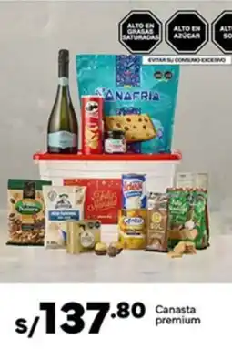 Plaza Vea Canasta premium oferta