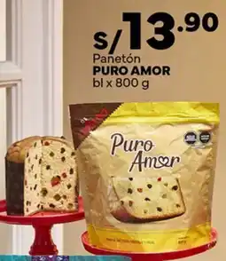 Plaza Vea Puro amor panetón bl oferta