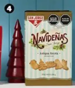 Plaza Vea San jorge galletas navideñas cj oferta