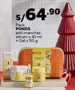 Plaza Vea Pond's pack anti manchas sérum oferta