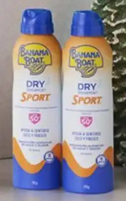 Plaza Vea Banana boat pack termoformado bloqueador dry balance sport fps 50 oferta