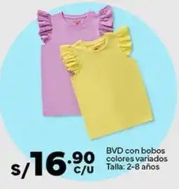 Plaza Vea Bvd con bobos colores variados oferta