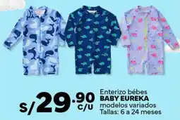Plaza Vea Baby eureka enterizo bébes modelos variados oferta