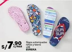 Plaza Vea Eureka slaps estampadas v26 oferta