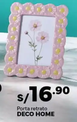 Plaza Vea Deco home porta retrato oferta