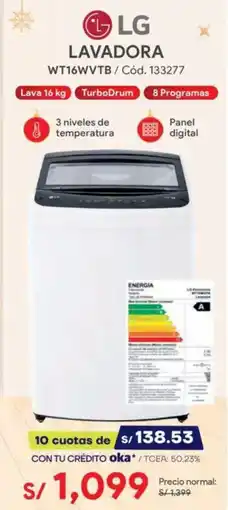 Hiraoka Lg lavadora oferta