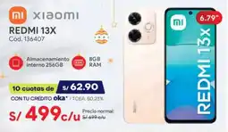Hiraoka Xiaomi redmi 13x oferta