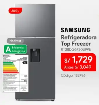 Samsung refrigeradora top freezer