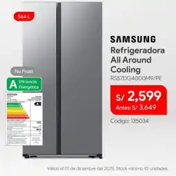 Hiraoka Samsung refrigeradora all around cooling oferta