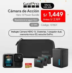 Hiraoka GoPro cámara de acción oferta