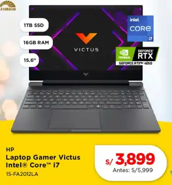 Hp laptop gamer victus intel core i7
