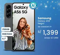 Tiendas EFE Samsung galaxy A56 negro oferta