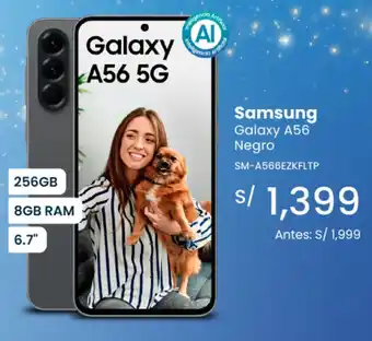 Samsung galaxy A56 negro