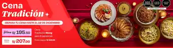 Wong Wong cena tradición oferta