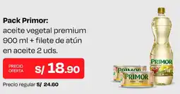 Wong Primor aceite vegetal premium oferta