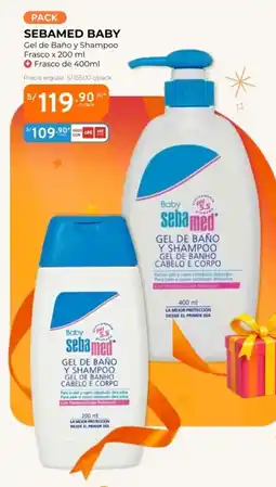 Mifarma Sebamed baby gel de baño y shampoo frasco oferta