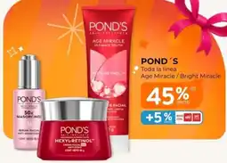 Mifarma Pond´s toda la línea age miracle/bright miracle oferta