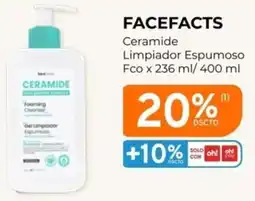 Mifarma Facefacts ceramide limpiador espumoso fco oferta