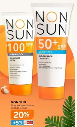 Mifarma Non sun bloqueadores solares en toda la línea oferta