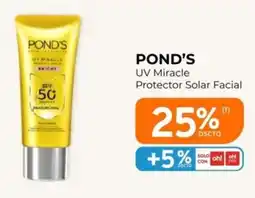 Mifarma Pond's uv miracle protector solar facial oferta