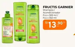 Mifarma Fructis garnier shampoo/ acondicionador oferta