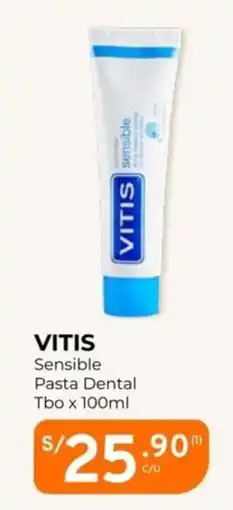 Mifarma Vitis sensible pasta dental oferta
