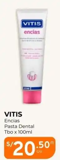 Mifarma Vitis encias pasta dental tbo oferta