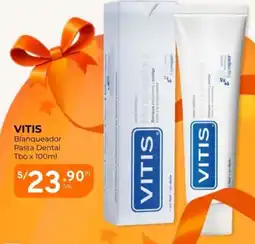 Mifarma Vitis blanqueador pasta dental oferta