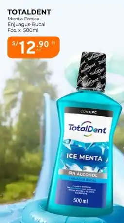 Mifarma Totaldent menta fresca enjuague bucal oferta