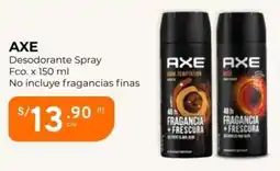 Mifarma Axe desodorante spray oferta