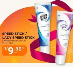 Mifarma Speed stick / lady speed stick desodorante clinical oferta