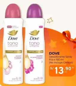 Mifarma Dove desodorante spray oferta